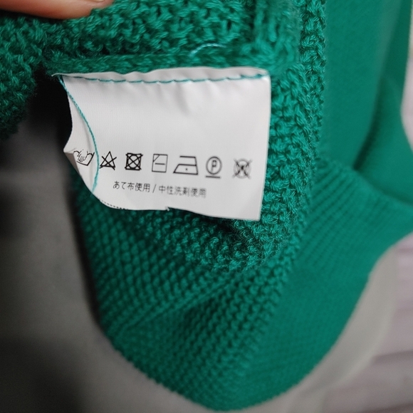 EILEEN Fisher cotton crochet sweater size XS - Picture 8 of 11